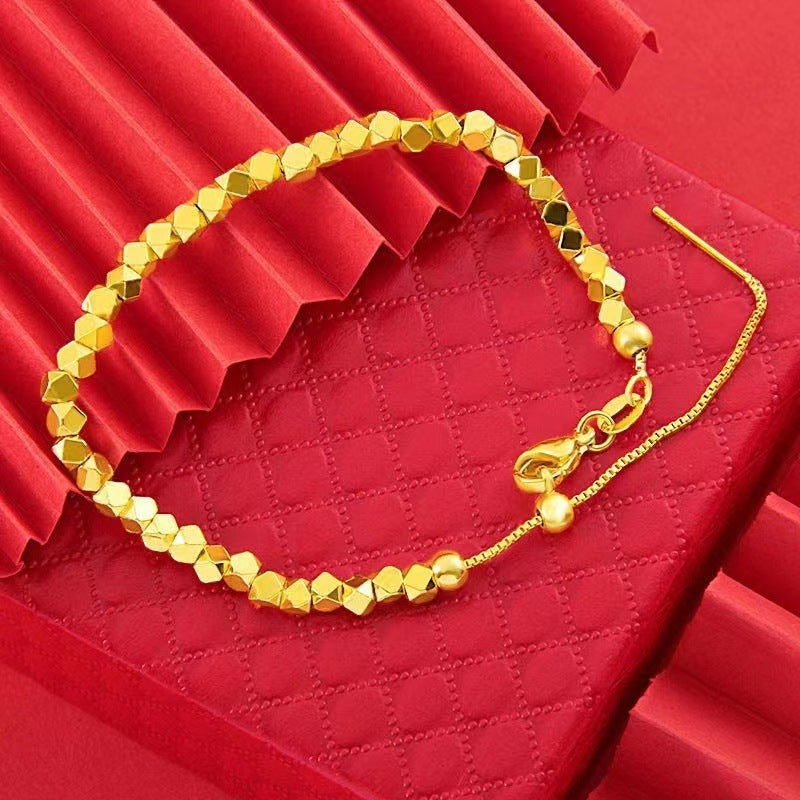 Wholesale Vietnam Sand Gold Broken Silver A Few Taels Bracelet